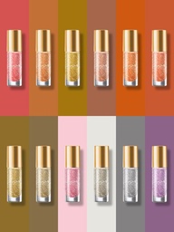 LAKME P+G GLITTER SHINE NAIL POLISH 6 ML - PEACHY PLAY