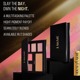 LAKME GLITTERATI FACE PALETTE - NIGHT QUEEN (14G)
