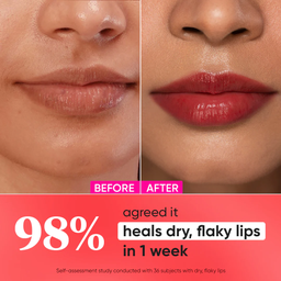 DOT & KEY CERAMIDE+PEPTIDE LIP BALM SPF 50 + RED ROMANCE TINTED