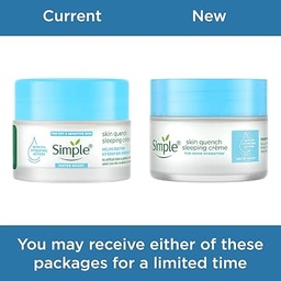 SIMPLE WATER BOOST SKIN QUENCH, SLEEPING CREAM - 40G