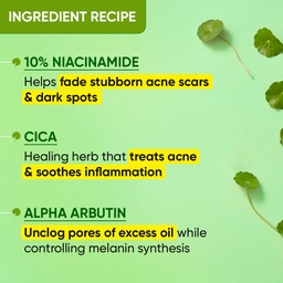 DOT & KEY 10% NIACINAMIDE CICA SERUM- 30 ML