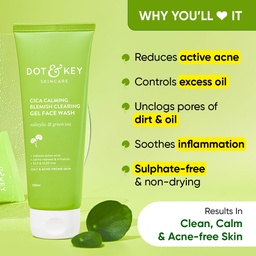 DOT & KEY CICA FACE WASH- 100 ML