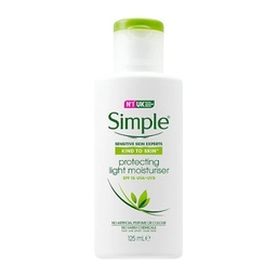 SIMPLE PROTECTING LIGHT MOISTURISER SPF 15-UVA-UVB 125ML
