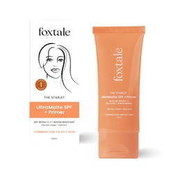 FOXTALE ULTRA MATTE SPF 50 PA++++ & PRIMER | SHADE 1 - 50ML