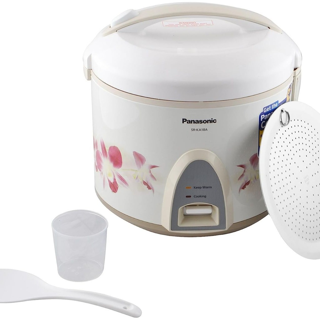 Panasonic 1.8 Litre Drum Rice Cooker Sr-ka18a(r2p) | Jeevee