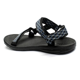 VENTO BLACK/BLUE SPORTS SANDALS FOR MEN - NV 6128 (EU:42)