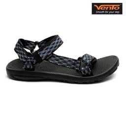 VENTO BLACK/BLUE SPORTS SANDALS FOR MEN - NV 6128 (EU:42)