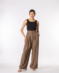SALT Plain Long Formal Pants / Beige (S)