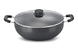 PRESTIGE 37069 MAGNA SERIES HARD ANODISED ALUMINIUM KADAI 240 MM
