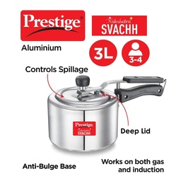 PRESTIGE 10733 NAKSHATRA PLUS SVACHH SW 3L PRESSURE COOKER