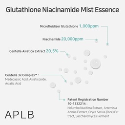 APLB GLUTATHIONE NIAGINAMIDE MIST ESSENCE - 105ML