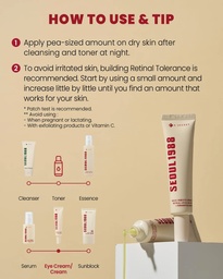 K-SECRET SEOUL 1988 EYE CREAM :RETINAL LIPOSOME 4%,FERMENTED BEAN