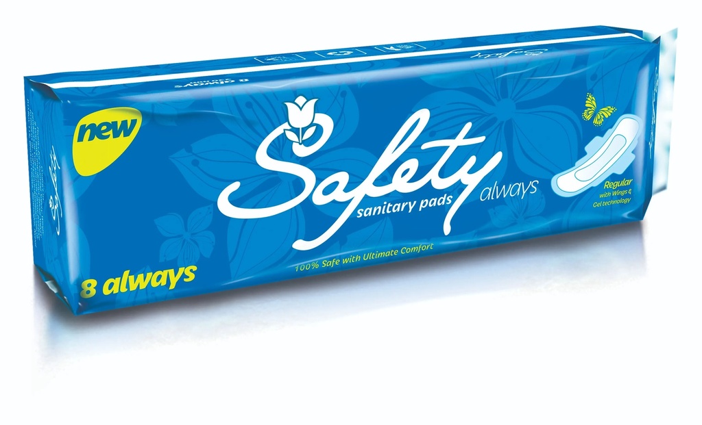 Safety Always Clean 240 Mm 8 Pcs Sanitary Pad | Jeevee