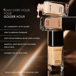 LAKME ABSOLUTE LUMINOUS SKIN TINT FOUNDATION (W240 WARM BEIGE)