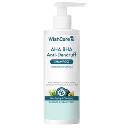 WISHCARE HYDRATING ABA BHA ANTI DANDRUFF SHAMPOO - 250ML