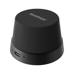 MOMAX 1-VIBE GO MAGNETIC PORTABLE SPEAKER (BLACK)