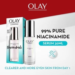 OLAY LUMINOUS LIGHT PERFECTING SERUM - 99% PURE NIACINAMIDE,30 ML