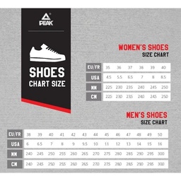 PEAK RUNNING SHOES WHITE/BLACK FOR MEN - ET21301E