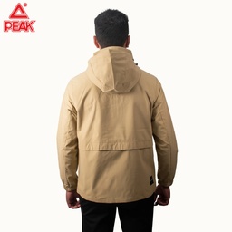 PEAK WOVEN JACKET KHAKI FOR MEN - FW2223211 (L)