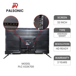 PALSONIC 32" ANDROID SMART LED TV