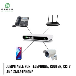 GREEN DC UPS PORTABLE ROUTER BACKUP