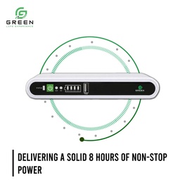 GREEN DC UPS PORTABLE ROUTER BACKUP