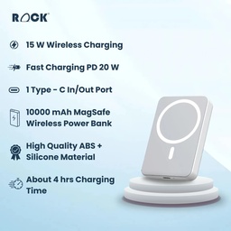 ROCK 10000MAH POWERBANK LL MAGSAFE WIRELESS POWERBANK