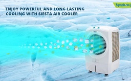 SYMPHONY 70 LTRS SIESTA 70XL DESERT AIR COOLER WITH HONEYCOMB