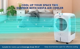 SYMPHONY 45 LTR SIESTA 45XL DESERT COOLER WITH HONEYCOMB PAD