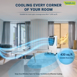 SYMPHONY WINTER 80XL I DESERT AIR COOLER FOR HOME WITH FAN