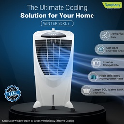 SYMPHONY WINTER 80XL I DESERT AIR COOLER FOR HOME WITH FAN