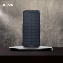ROCK 20000MAH POWERBANK SOLAR  FAST CHARGING  TORCH LIGHT