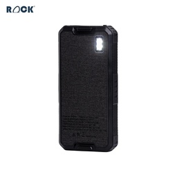 ROCK 20000MAH POWERBANK SOLAR  FAST CHARGING  TORCH LIGHT