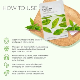 THE FACE SHOP REAL NATURE FACE MASK 20G- TEA TREE