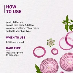PLUM ONION & BIOTIN HAIR FALL CONTROL SHAMPOO 250ML