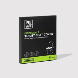 PEESAFE  DISPOSABLE TOILET SEAT COVER (10N)