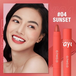 O.TWO.O MATTE VELVET LIPSTICK PEN (04 SUNSET)