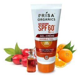 PRISA REPLENSHING SPF 60 SUNSCREEN GEL CREAM 100 GM