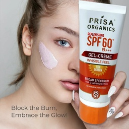 PRISA REPLENSHING SPF 60 SUNSCREEN GEL CREAM 100 GM