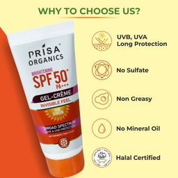PRISA REPLENSHING SPF 60 SUNSCREEN GEL CREAM 100 GM