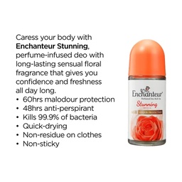 ENCHANTEUR PERFUME DEO ROLL ON - STUNNING (50ML)
