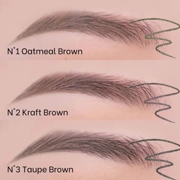 UNLEASHIA – SHAPER DEFINING EYEBROW PENCIL NO.1 OATMEAL BROWN