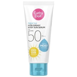 CATHY DOLL AQUA SUN NON GREASY BODY SUN SERUM SPF50 PA+++ 50ML
