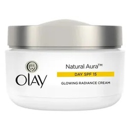 OLAY NATURAL AURA DAY SPF 15 CREAM, 50 GM