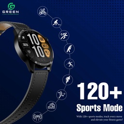 GREEN LIFE EXPERIENCE ORBIT 2.0 SMARTWATCH (BLACK & BLACK CHAIN)