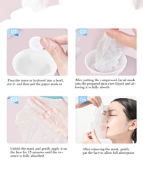 LUSH POP COMPRESSED FACE MASK SHEETS (30 SHEETS)/BLUE