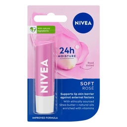 NIVEA LIPCARE SOFT ROSE 4.8G