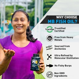 MUSCLEBLAZE FISH OIL OMEGA 3 1000MG 180 CAPSULES
