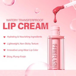 PINKFLASH WATERY TRANSFERPROOF LIP CREAM - PK01