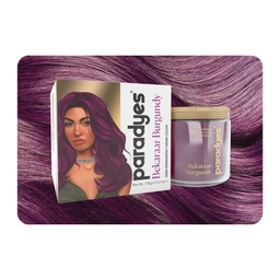 PARADYES BEKARAAR BURGUNDY SEMI-PERMANENT HAIR COLOR - 120G